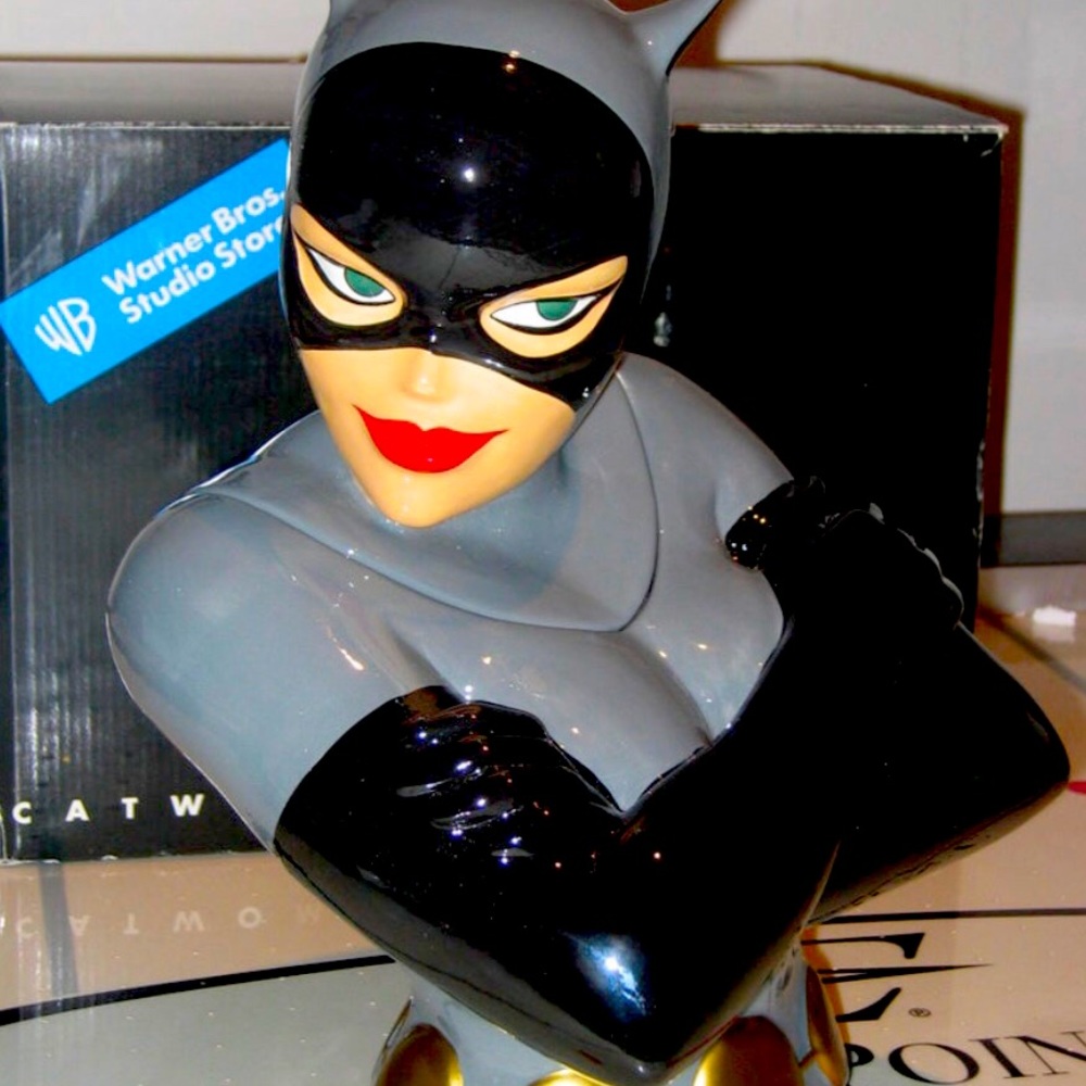 1990s collectible Catwomam cookie jar